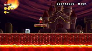 Peachs Castle1 Meteor Moat New Super Mario Bros Wii U [upl. by Gessner]