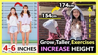 FAST HEIGHT INCREASE EXERCISE 46 INCHES AT HOME  Grow Taller Exercises Before Age 18 [upl. by Carpenter]