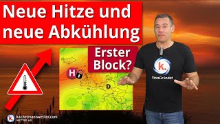 Das wird nochmal richtig heiß Kaltfront am Freitag dann BlockingHoch [upl. by Artenahs672]