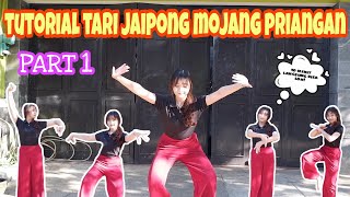 TUTORIAL TARI JAIPONG MOJANG PRIANGAN PART 1  10 MENIT AUTO BISA [upl. by Brit722]