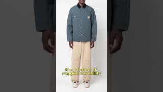 CARHARTT WIP OG Chore Canvas Jacket  Mens outfits fashion look style outfits designers items [upl. by Nawtna]