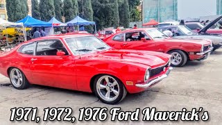 1971 Ford Maverick 1972 Mavericks 1976 Maverick Stallion 1971 Maverick 4 puertas [upl. by Elidad205]