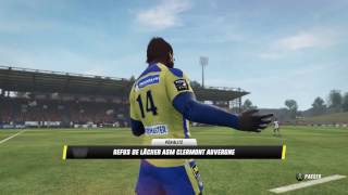 ULSTER  ASM CLERMONT  Rugby Challenge 3 PCFR [upl. by Elliot]