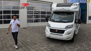 Camper semintegrale Roller team Granduca 298 TL letto matrimoniale e basculante Top con maxi Garage [upl. by Arnuad]