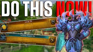 The MOST INSANE Bronze amp Experience Farm New Boosting Method  WoW Remix [upl. by Ceil941]