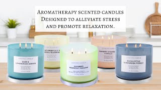 TampH Candles on Amazon  Aromatherapy Scented Candles for Stress Relief and Relaxation [upl. by Mccarty626]