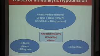 Intradialytic hypotension Dr Aymn Maher [upl. by Nameerf505]