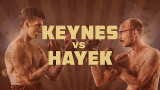 Fight of the Century Keynes vs Hayek  Economics Rap Battle Round Two [upl. by Dehnel]