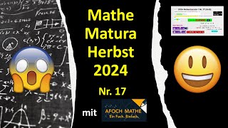 Matura 2024 Nebentermin 1 Herbst Nr 17 Bestimmtes Integral [upl. by Meta]