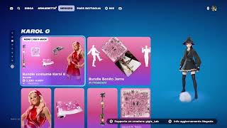 Fortnite negozio oggetti 21 ottobre 2024 [upl. by Ahsinav]