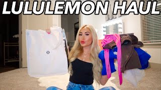 lululemon tryon haul 2024 [upl. by Osnohpla]