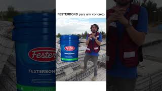 FESTERBOND para unir concreto [upl. by Bonina]