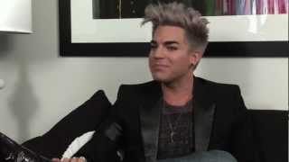 Adam Lambert Interview  On Using 50 Shades Of Grey For Love Advice August 2012 [upl. by Tocs]