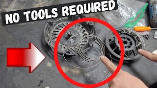 HowTo FIX a recoil spring the easy way with no tools at all [upl. by Adnahs167]