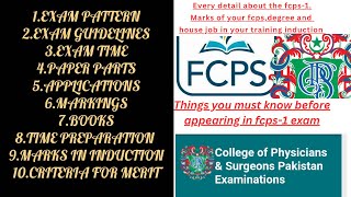 fcps part 1 preparation of fcps marks of fcps and degree in trainingmedicos⚕️ [upl. by Yatnahs]