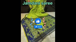 Traditional Dhakai jamdani sarees with Bp saree fashion new tranding viral assam bangladesh [upl. by Sualkcin]