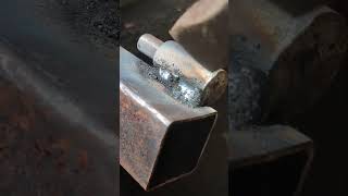 how to weld gate hinges [upl. by Eidorb]