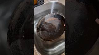 RESTORING MY CAST IRON SKILLET [upl. by Wootten]