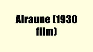 Alraune 1930 film [upl. by Isla511]