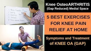 5 Knee Pain Physiotherapy Exercises Knee Osteoarthritis Knee Pain Relief Treatment KNEE OA [upl. by Rhtaeh747]