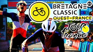 BRETAGNE CLASSIC OUEST FRANCE 2024  Tour de France 2024 [upl. by Nnylannej155]