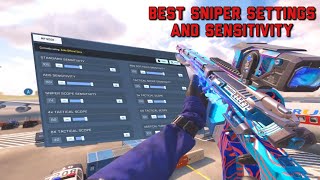 BEST Settings And Sensitivity For Sniper Mains In Codm Phone And Ipad Reveal [upl. by Ebaj]