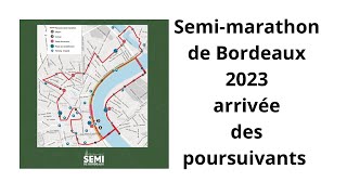 Semi marathon de bordeaux 2023 arrivée suite 2 [upl. by Yekram]