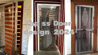 Top Steel Door Design 2024  Stainless Steel Door Design  Aabid fabrication [upl. by Belford]