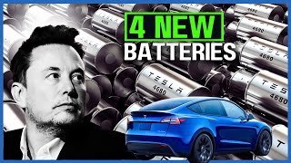 Tesla’s 4 New Battery Types Could Reshape the EV Market [upl. by Quintie270]