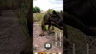 ALLOSAURUS  DINOSAURIO CARNIVORO JURASSIC WORLD  DINO TRACKERS [upl. by Cirdec]