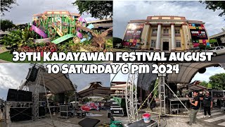 39th KADAYAWAN FESTIVAL AUGUST 10 2024 SATURDAY 6pm SAN PEDRO STDAVAO CITY [upl. by Erl]