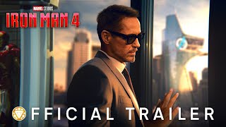 IRONMAN 4 – THE TRAILER  Robert Downey Jr Returns as Tony Stark  Marvel Studios [upl. by Ahsemed]