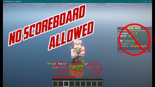 Scoreboard Removal in Minecraft OneBlock 1211 [upl. by Krasnoff527]