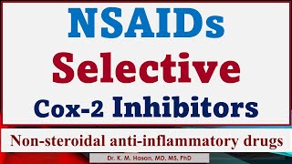 NSAIDs Selective COX2 Inhibitors  Celecoxib Meloxicam Etodolac [upl. by Alithia]