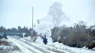 41 1144 mit Leerzug Ausfahrt NachterstedtHoym ❤️🌲🚂🔥❄️☃️ [upl. by Luis]