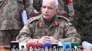 Major General Javed Iqbal Press Briefing [upl. by Cohe]