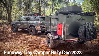 Runaway Tiny Camper Rally Mill Dam 2023 [upl. by Mullac]