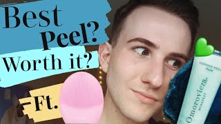 Deep exfoliation ft FOREO Luna 3  Omorovicza Copper Peel Chatty How To  Results [upl. by Dikmen]