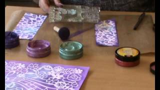 viva decor 3d stamp paint0001wmv [upl. by Mitch938]