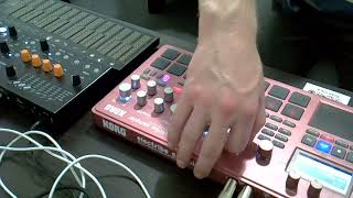 Live Play 6  Korg Electribe 2 Sampler and Arturia Microfreak again [upl. by Vahe729]