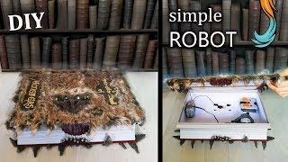 DIY Monster book of Monsters ROBOT Harry Potter turorial einfacher Roboter [upl. by Soulier]