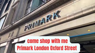 Come shop with me  Primark London Oxford street Full tour Disney and Harry Potter [upl. by Valiant262]