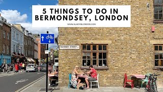 5 THINGS TO DO IN BERMONDSEY LONDON  Bermondsey Street  Maltby Street Market  Vinegar Yard [upl. by Yngad]