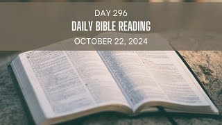 Read The Bible With Me  Day 296 Romans 78 [upl. by Mensch305]