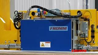 FROMM Packaging Systems compression strapping chipboards [upl. by Raymonds]