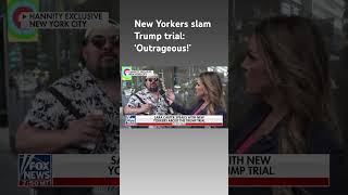 New Yorkers reveal their real takes on the Trump trial shorts [upl. by Raouf]