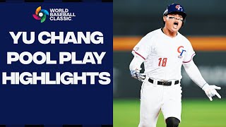 Yu Chang is HIM  2023 Pool A World Baseball Classic Highlights [upl. by Gretna436]