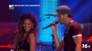 Enrique Iglesias Ft Nicole Scherzinger  Heartbeat Live from Isle of MTV [upl. by Yentterb]