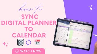 How to Sync Your Digital Planner with Google or Apple Calendar [upl. by Coraline]