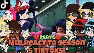 MLB react to season 5 tiktoks  SpoilersFinale Episode  Gacha Club  Part 5 [upl. by Dylana]